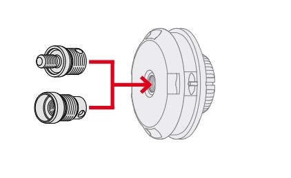 головка кос. SUPERPRO M10x1 LH.F, M12x1,5 LH.F